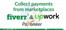 Collect payments from marketplaces like Upwork and Fiverr with Payoneer!