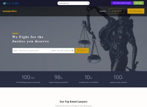 Advocate/Lawyer Demo- Ten